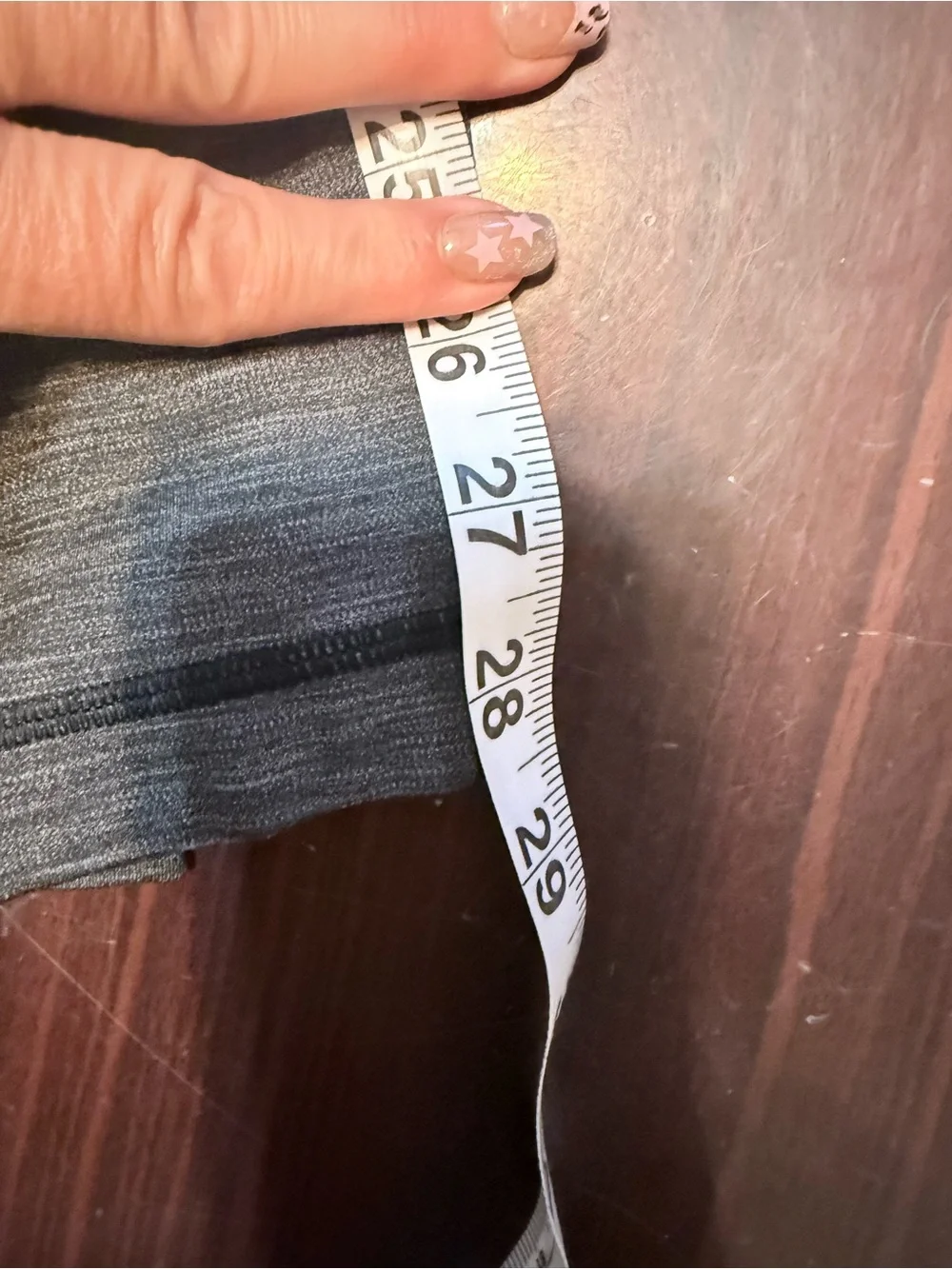 lululemon athletica Gray Seam Detail Leggings